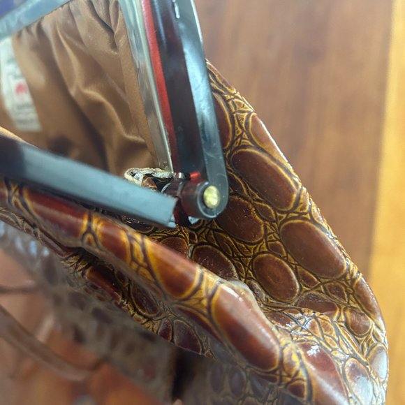 GENUINE LEATHER Made in Italy Vintage Bag Vintage GENUINE LEATHER Women's Bag M - Picture 9 of 9